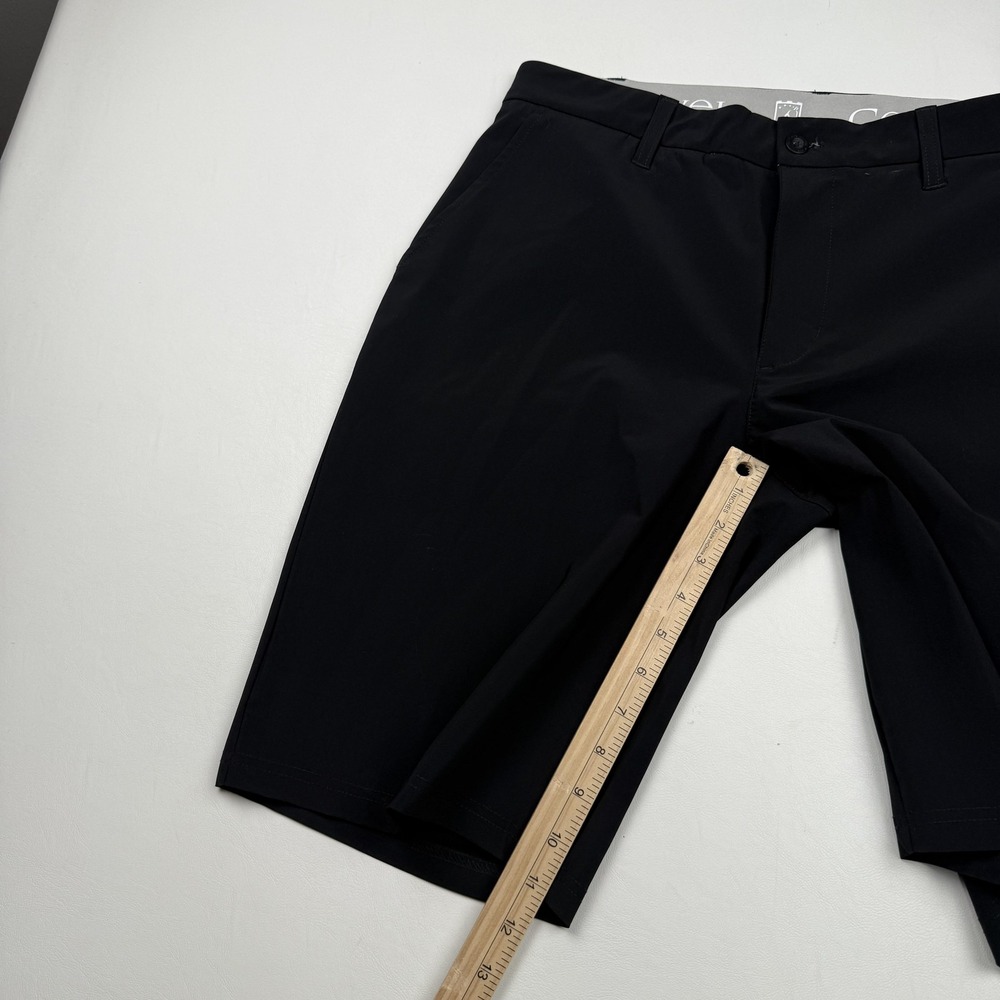 Covel Shorts Mens 32 Black Performance Stretch Golf MS001-20-1 Casual Summer - Picture 6 of 9